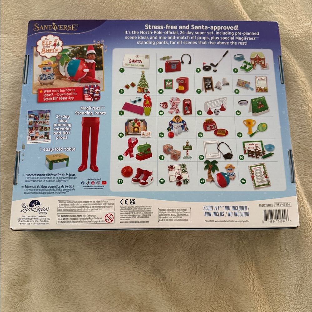 Elf on the Shelf Official Elf Ideas Super Set NEW, UNOPENED - Picture 4 of 5